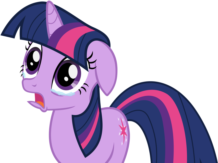 Crying Twilight By Yanoda - Mlp Twilight Sparkle Tears (900x675)