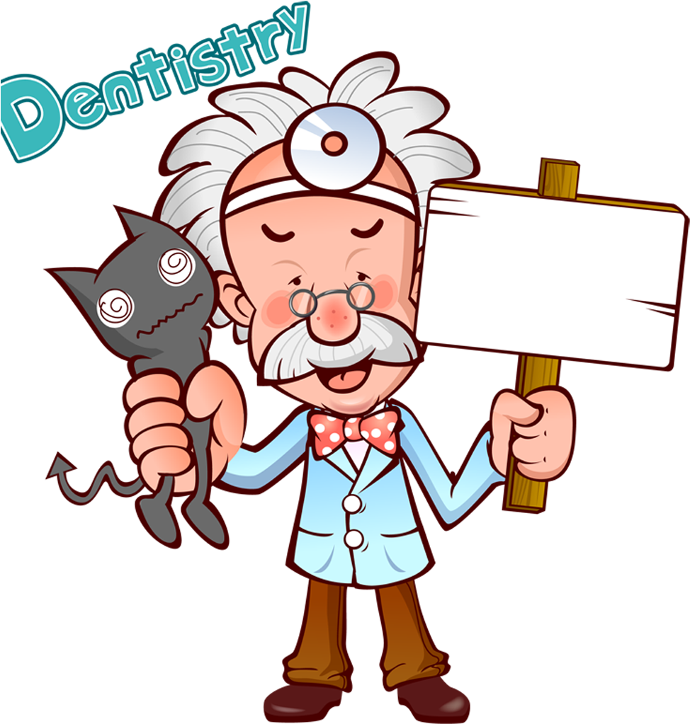 Cartoon Physician Illustration - Cartoon Physician Illustration (1390x1748)