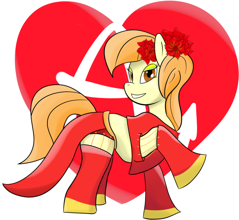 Cutehornyunicorn, Ayla, Belly Dancer, Big Macintosh, - Cartoon (1024x1024)