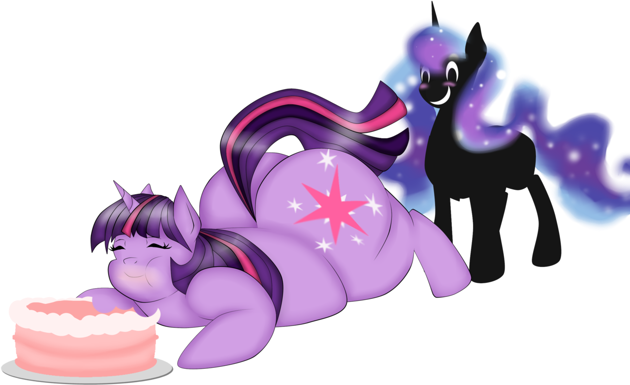 Mad'n Evil, Blushing, Cake, Chubby, Eating, Expansion, - Hip (1280x833)