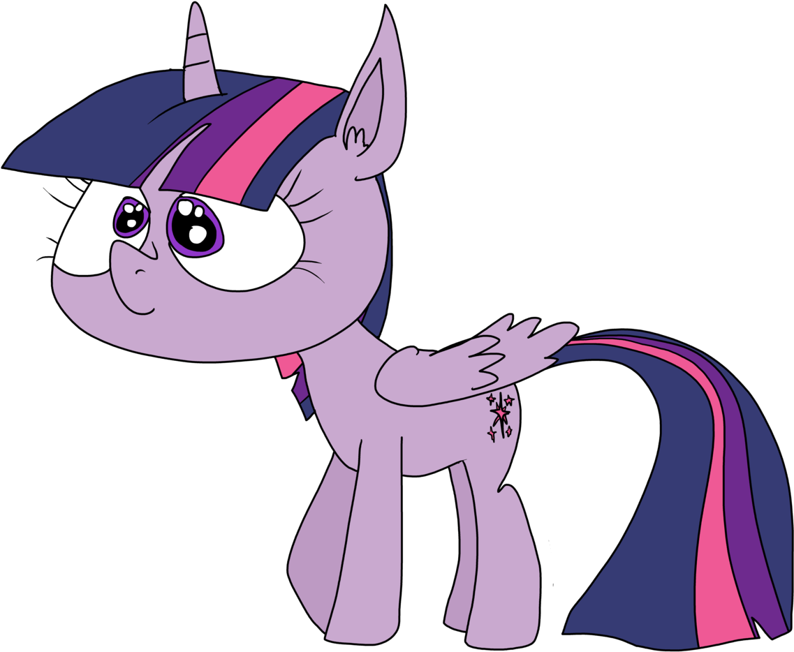 Nice Happy Big Eyed Book Horse - Cartoon (1199x1024)