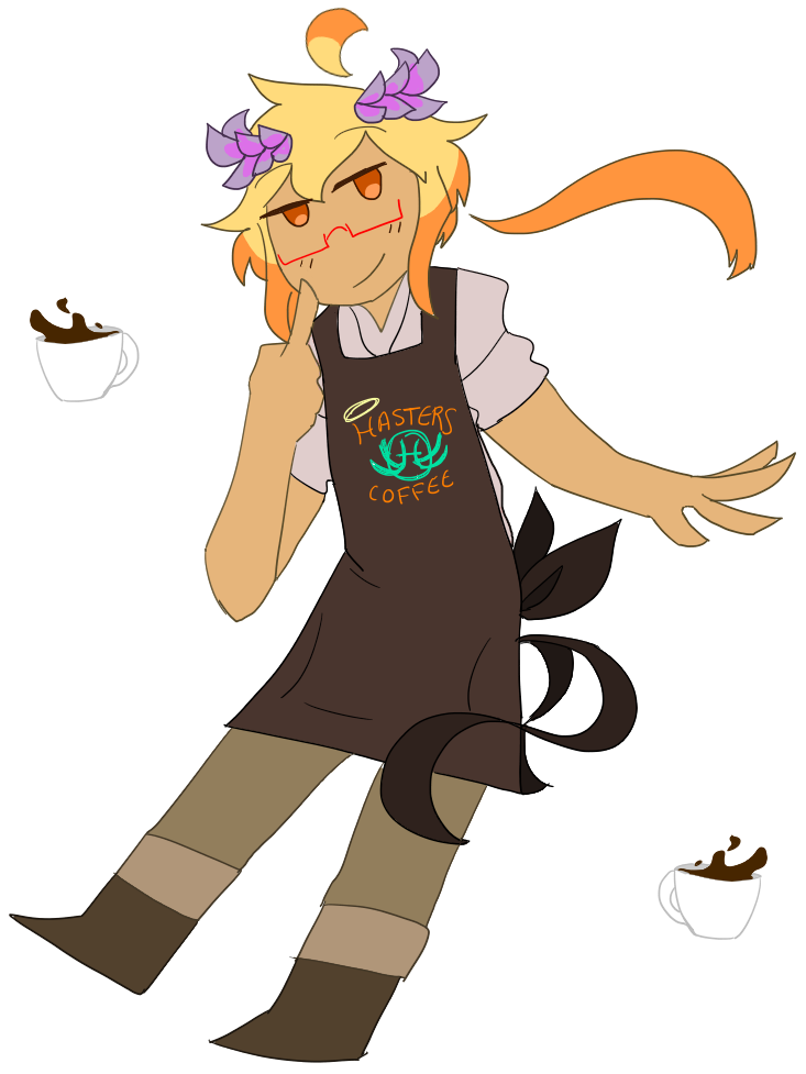 Coffee Child By Frost-rated - Cartoon (900x1100)