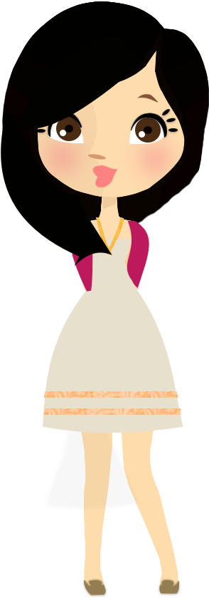 Resultado De Imagem Para Menininha Png Desenho - Imagenes De Dolls Png (543x900)