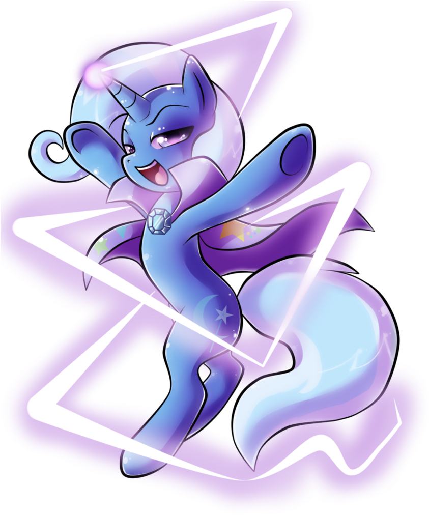 Oh Trixie Such A Big Spotlight Stealer - My Little Pony: Friendship Is Magic (842x1024)