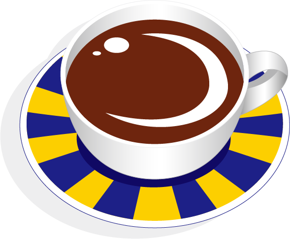 Coffee Cup Latte Clip Art - Coffee Cup Latte Clip Art (589x487)