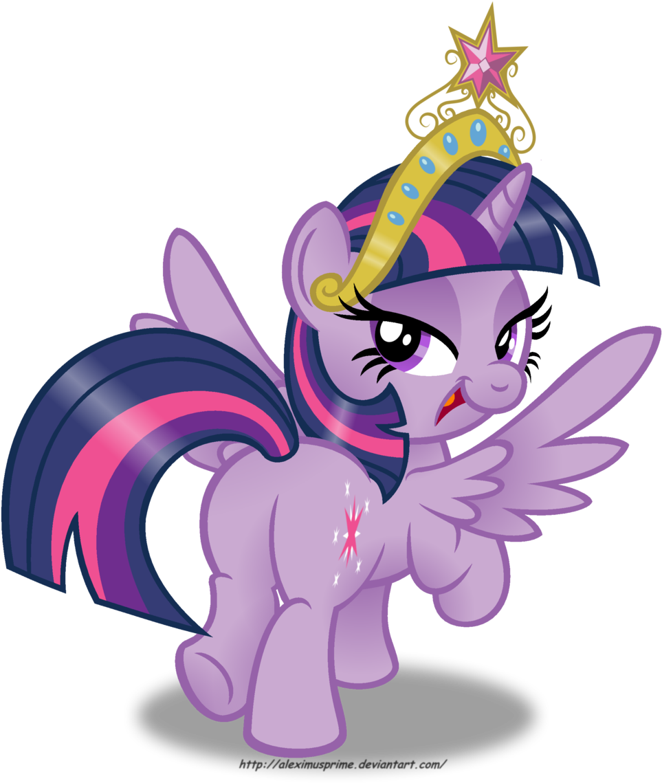 Eyes, Big Crown Thingy, Element Of Magic, Female, Mare, - Aleximusprime Twilight Sparkle (1024x1205)