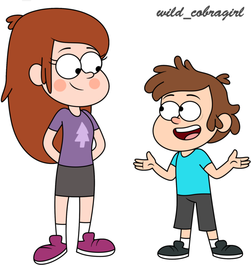 Pines Siblings By Wild-cobragirl - Pines Siblings (878x910)