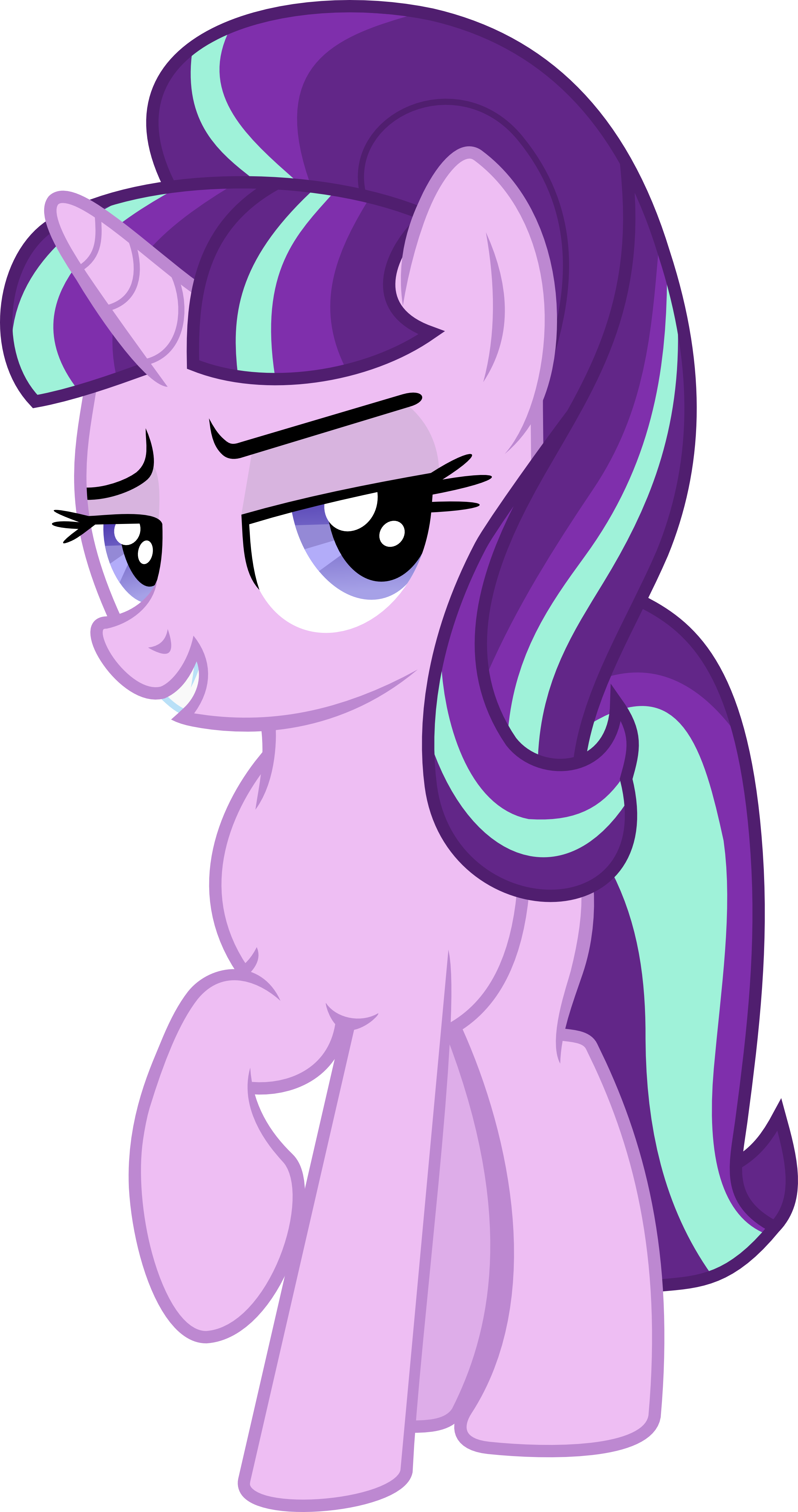 Starlight Glimmer By Cezaryy Starlight Glimmer By Cezaryy - Mlp Starlight Glimmer Png (2639x5001)