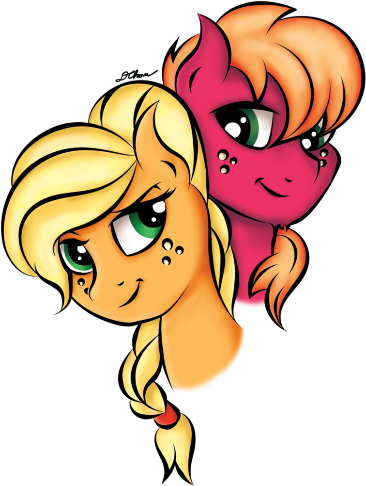 Apple Siblings By Johesy - Apple (779x1026)
