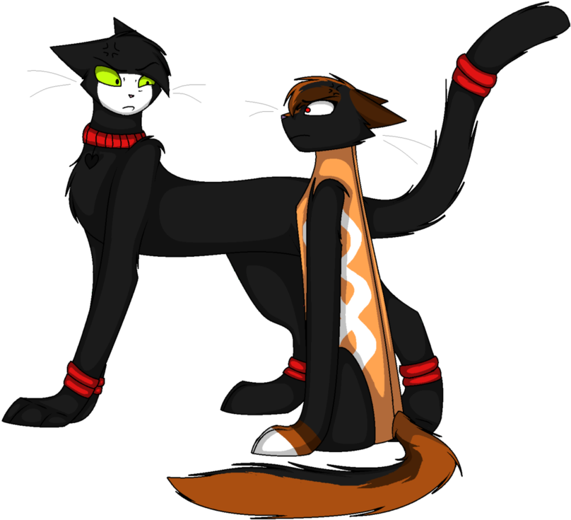 Siblings 8i By Sweetkittycat - Cartoon (961x831)