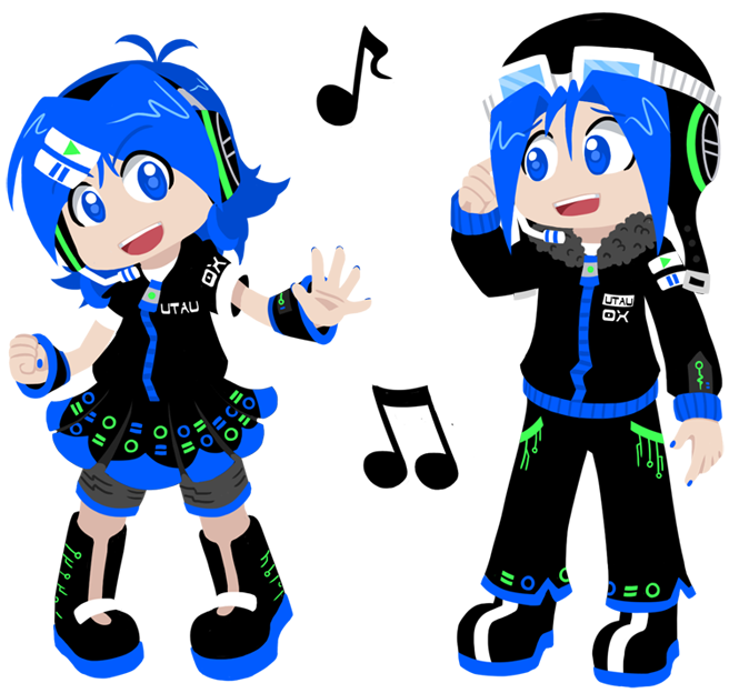 Kikyuune Siblings By Mystsaphyr On Deviantart - Cartoon (700x640)