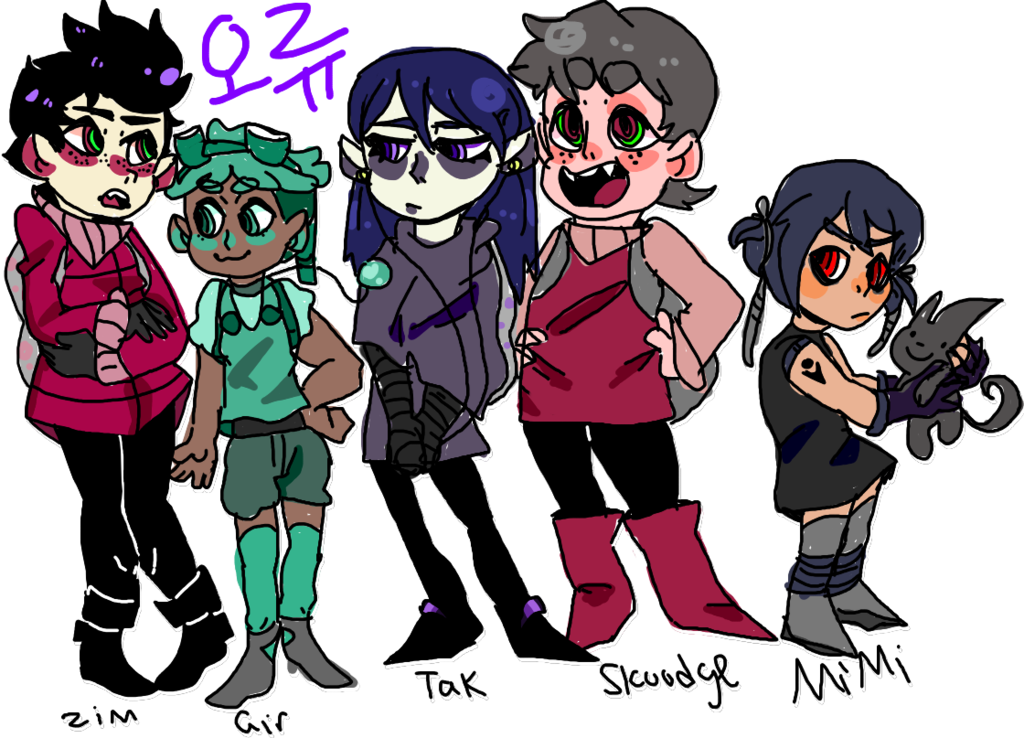 Human Irkens Siblings By Fragile-error - Irkens (1024x738)