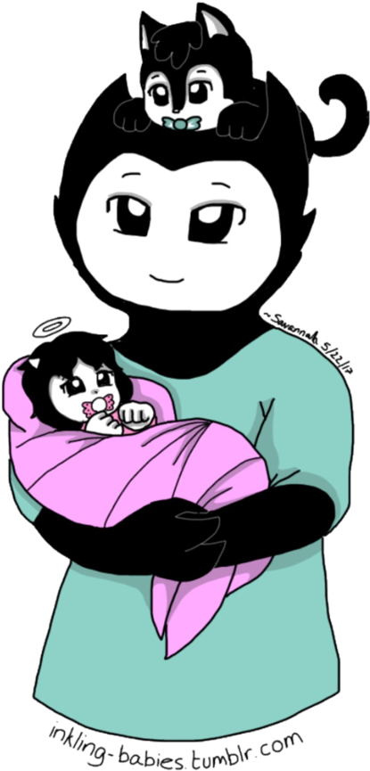 Big Brother Bendy By Glowpop20 - Bendy And The Ink Machine Baby (894x894)
