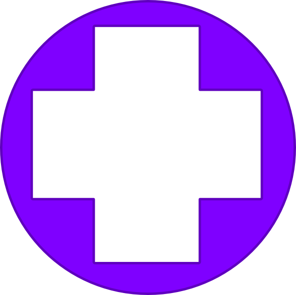 Purple Red Cross (600x598)
