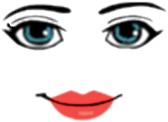 3 Women Face 'blue Eye' - Girl Makeup Face Id Codes Roblox (420x420)