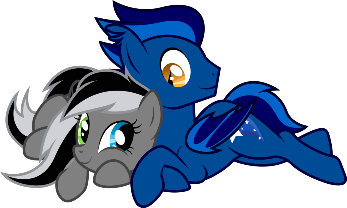 Brother And Sister By Shootingstarajm - Brother And Sister Mlp (1155x691)