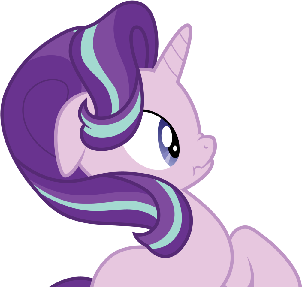 Starlight Glimmer Surprised Scrunchy Face - Mlp Season 6 Starlight Glimmer Vector (1024x966)