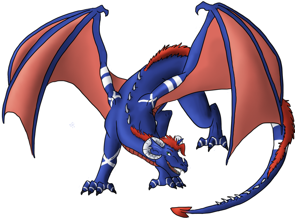 Scotland Dragon By Ask Dragon Russia - Dragon (1013x788)