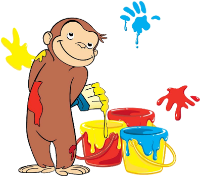 Cake Clipart Curious George - Curious George Birthday Shirt (400x400)