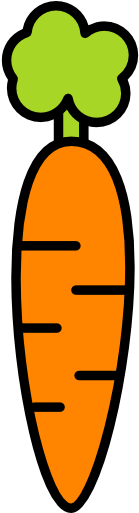Carrot Free Icon - Healty Food Cartoon Png Transparent (512x512)