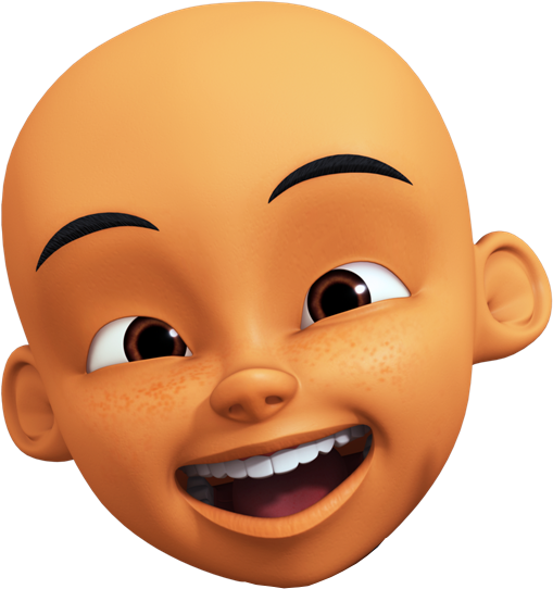 Kepala Upin Ipin Png (543x567)