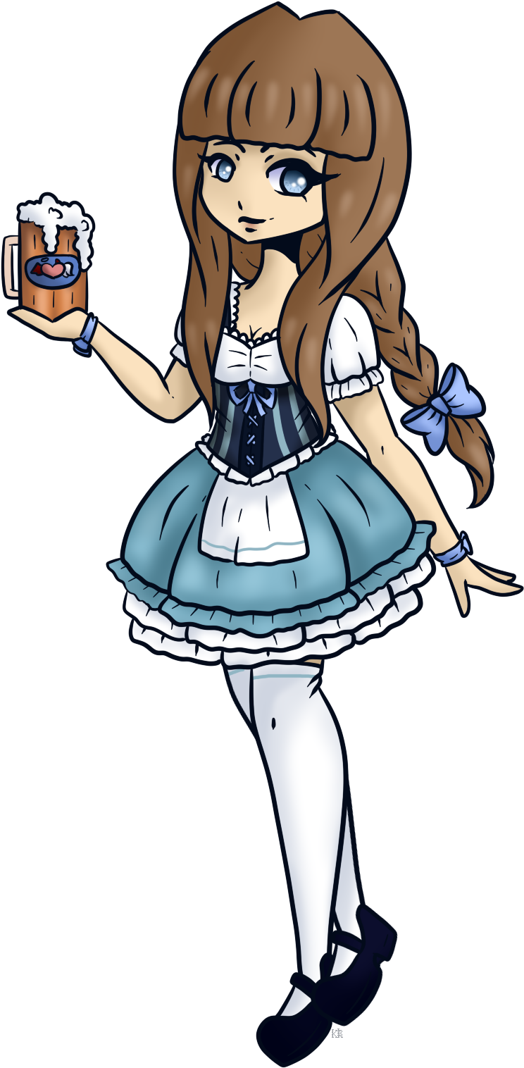 Oktoberfest Mel By Xxxkikkibloodlessxxx Oktoberfest - Cartoon (760x1515)