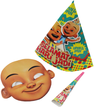 Party Pack Set Ipin - Upin & Ipin (400x400)