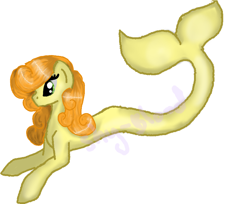 Carrot Top Seapony By Shy-blood - Cartoon (1023x687)
