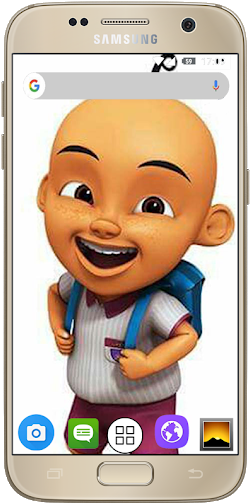 The Best Live Wallpaper Upin And Ipin For Iphone X - Upin And Ipin School (454x512)