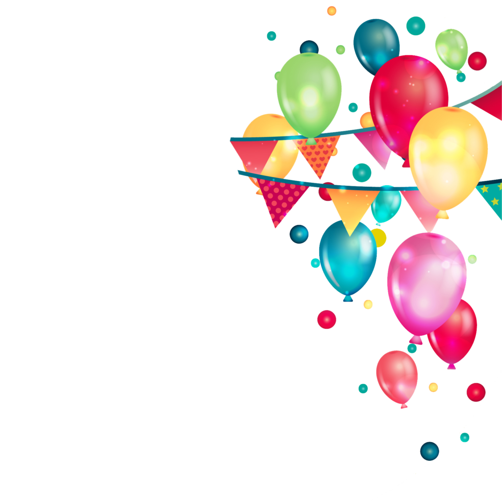 Vector Cartoon Balloons Png - Happy Birthday Jennifer (1024x1024)