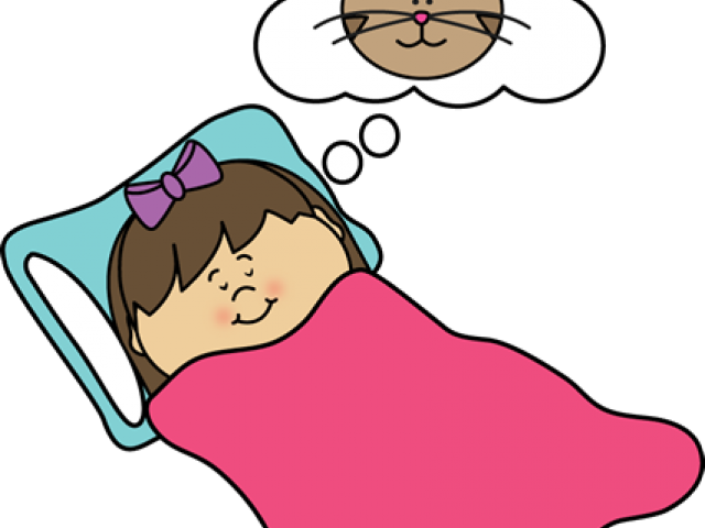 Dreaming Clipart Sleepy Girl - Dreaming Clip Art (640x480)