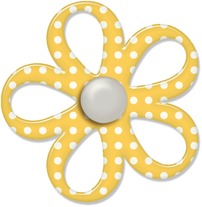 Applique Designs, Art Flowers, Polka Dots, Grass, Clip - Circle (667x685)