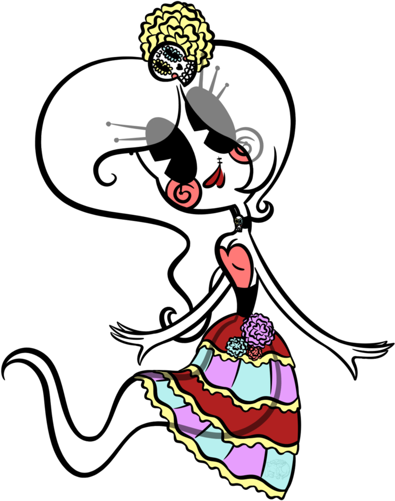 Mercedes De Muertos By Snoringdragonprod - Mercedes De Muertos By Snoringdragonprod (800x1000)