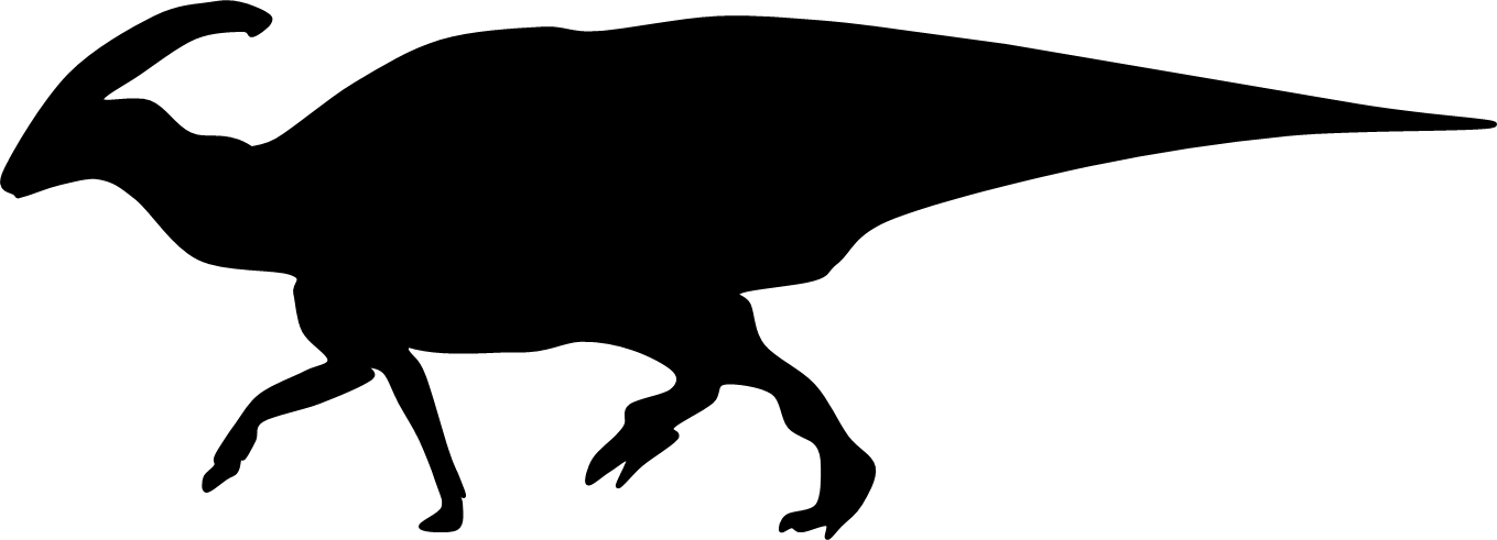 Make A Silhouette - Stegosaurus Compared To A Human (1359x491)