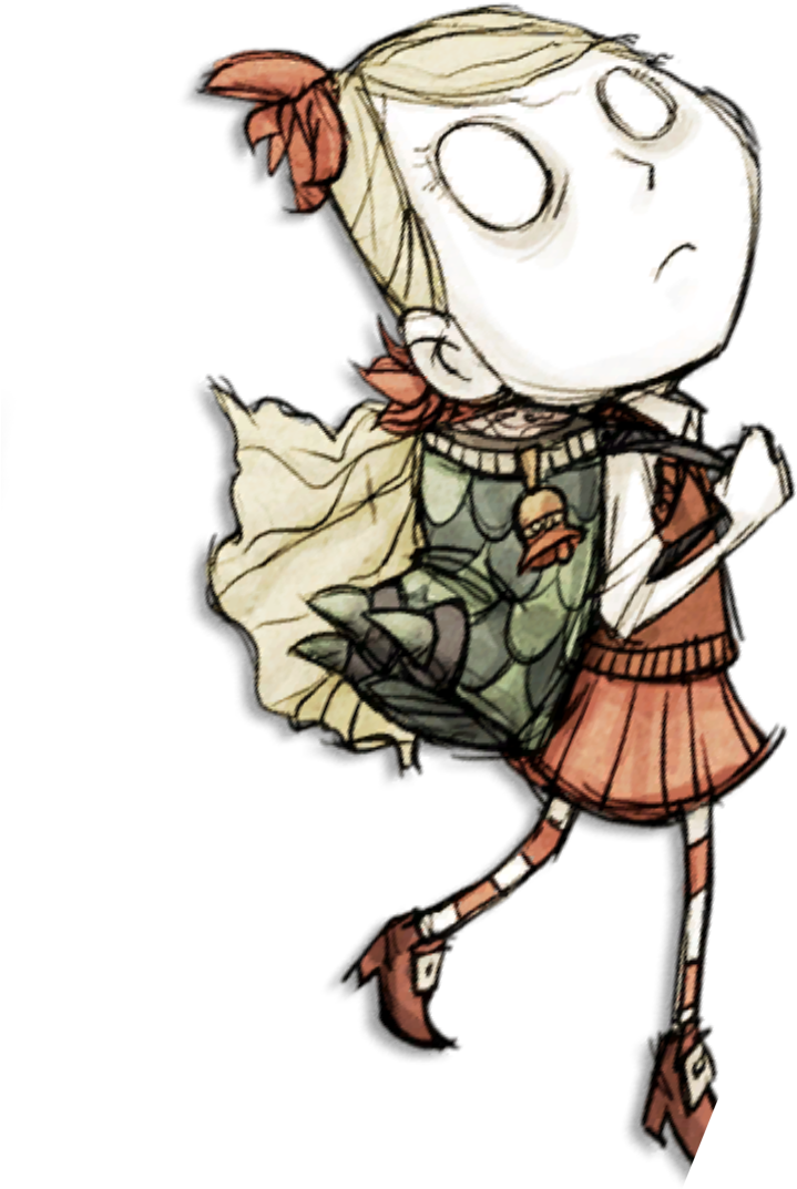 Wendybigfoot - Don T Starve Together Wendy (1038x1087)