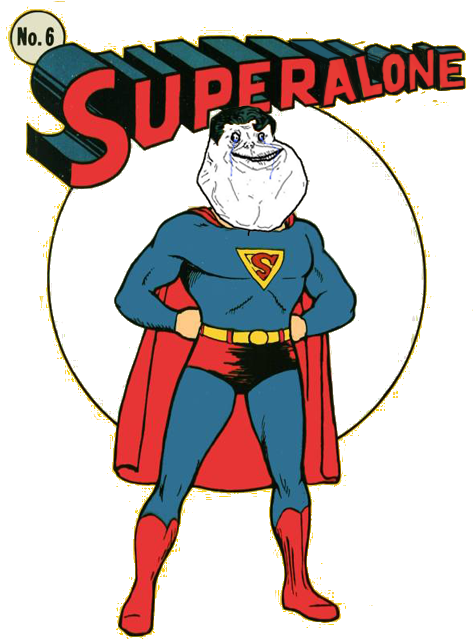 Alone - Superman 1939 No 1 (488x644)