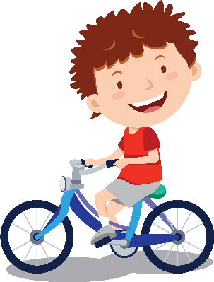 Coolest Little Boy Clip Art Little Boy Cycling Clipart - Cycling Clipart (303x399)