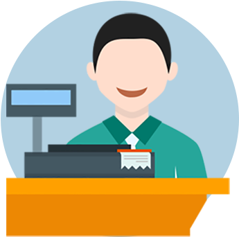 As Salespeople Are The Public Face Of An Organization, - Vendedor Png (512x512)