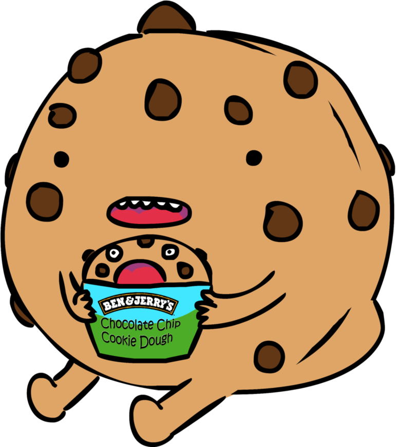 Cookie Dough Cookie By Vulpescence - Chocolate Chip Cookie Dough Cookie B.....