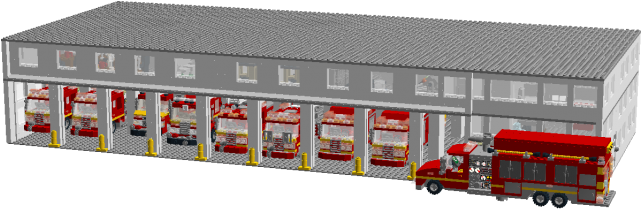 At The Station By Middleton Fire Department - Fire Apparatus (640x386)