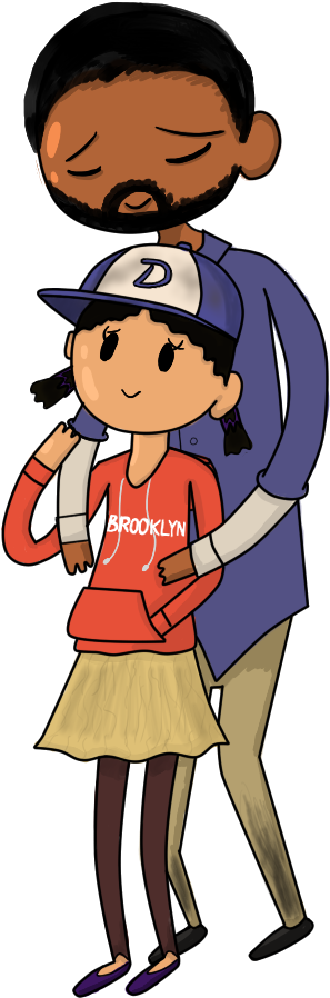 I'll Never Leave You - Cartoon (500x1000)