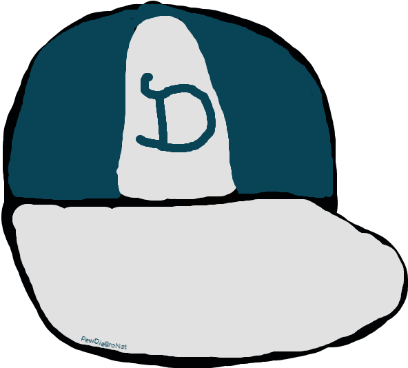 Transparent Clemmy Hat By Pewdiebronat - Art (920x711)