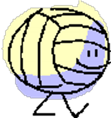 Mn Attack Volleyball - Emoticon (400x400)