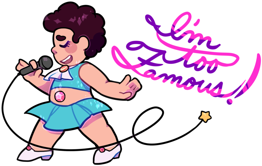 Too Famous By Toripng - Steven Universe Too Famous (900x591)