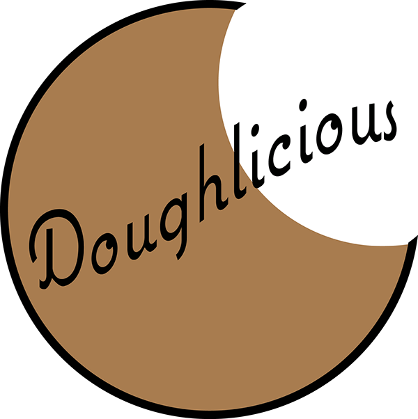 These Are Two Alternative Logos For Doughlicious Cookie - These Are Two Alternative Logos For Doughlicious Cookie (600x602)