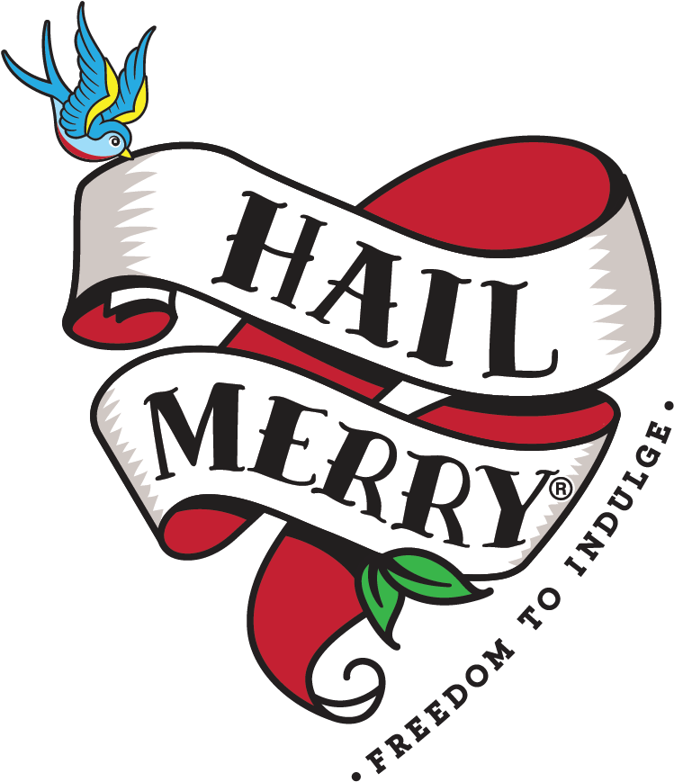Hail Merry Logo - Hail Merry Cookie Dough Bites (775x888)