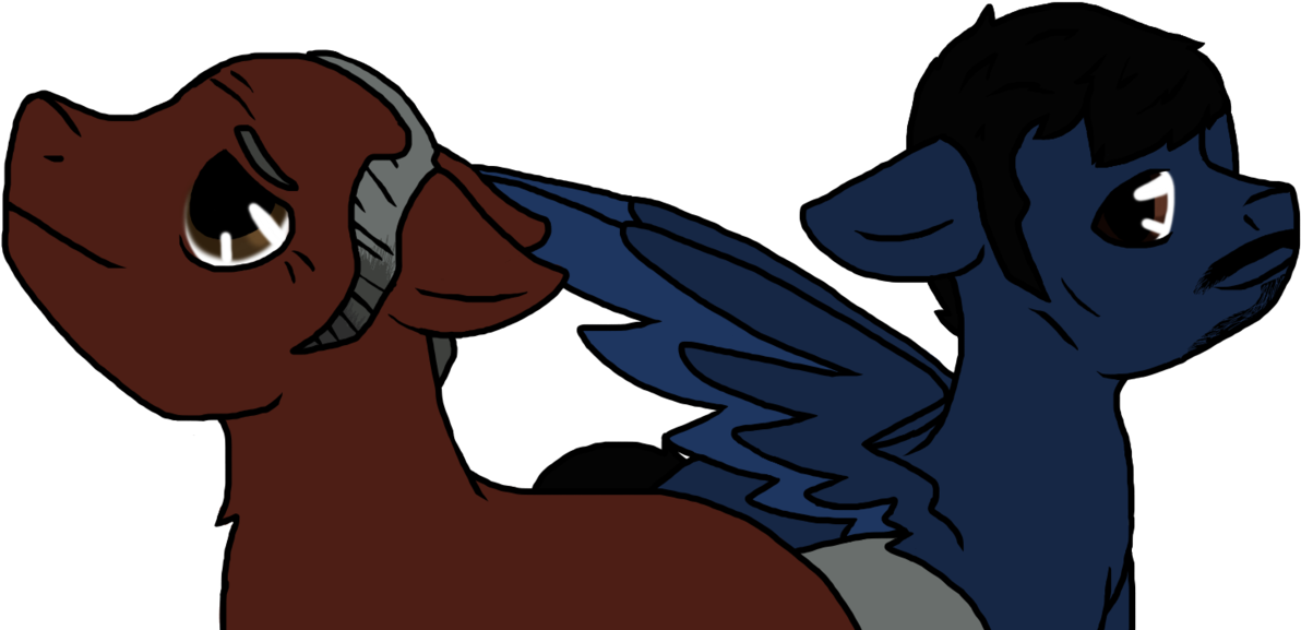 That One Outcast, Matthew, Ponified, Safe, The Walking - Cartoon (1280x676)
