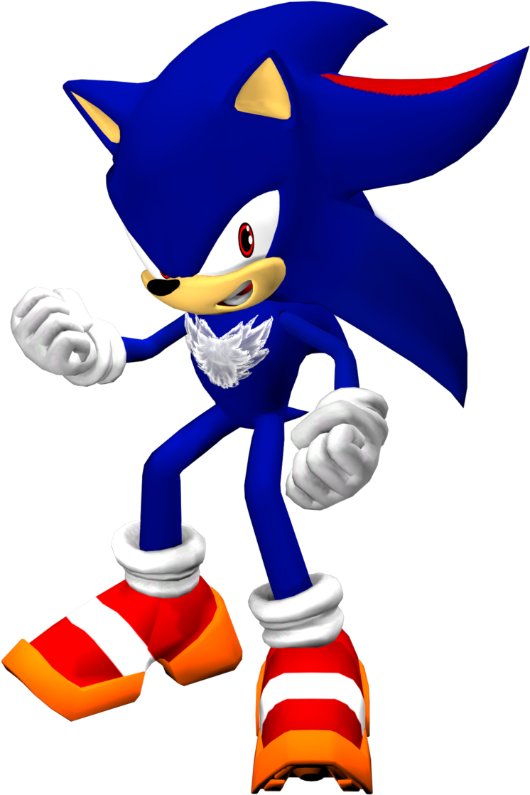 Shadic By Kuroispeedster55 Shadic By Kuroispeedster55 - Sonic The Fighters Sonic (1024x1206)