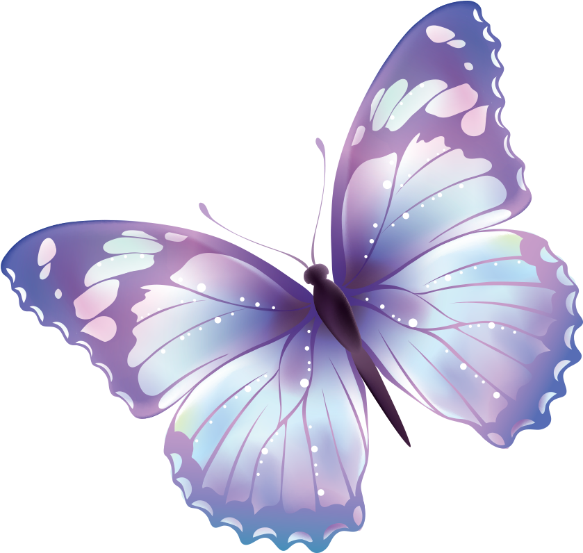 Yoly Design, Beyond Precision - Pink Butterfly Png (850x801)