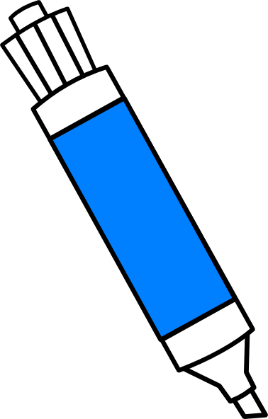 Crayola Markers Clipart - Drawing (378x592)